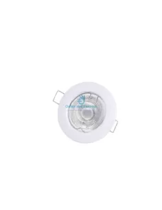 Poliplast 400571BI Fixed recessed spotlight GU10 220-240v elide